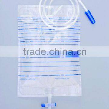 MK-D070E 2000ml PVC Cross Value Adult Urine Collection Bag Disposable Urine Bag