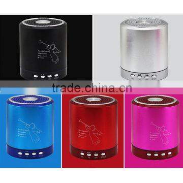 Aireego newest sales promotion mini metal bluetooth bowl shape portable mini speaker