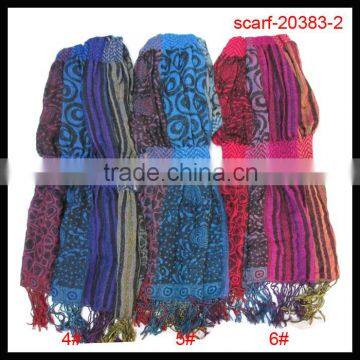 stylish lady's winter long thick scarf in stock