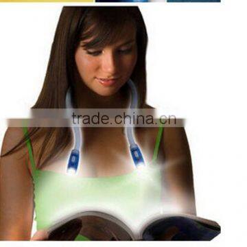 Flexible Hands Free Book Light Led Neck Hug Light photo-2
