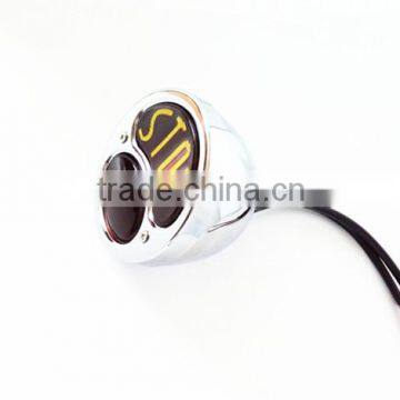 Motorcylce Custom Vintage Retor "Stop" Tail Light Brake Lamp For Harley, Chopper, Bobber photo-5