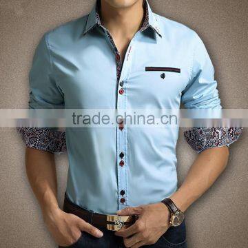 Hot-selling elegant fashion men casual shirt