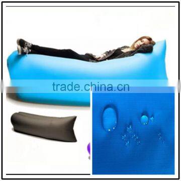 Inflatable air lazy bed/ Air Sleeping Bag /hangout bag/beach bag