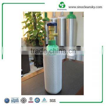 12L High Pressure Seamless Aluminum Gas Cylinder For Medical Oxygen