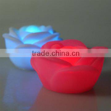 Colorful Romantic Rose Flower Vase Light photo-2