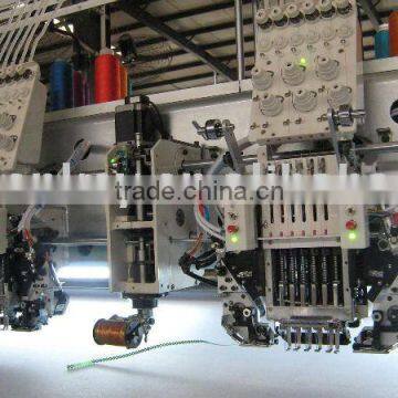 multi-head embroidery machine