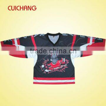 top quality cheap custom team ice hockey jersey