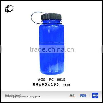 wholesale color printing PP PC 600ml plastic bottle tableware water drinkware plastic drinking bottle 600ml plastic bottle