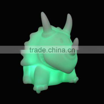 Electronic Lamp Automatic Color Changed Night Light LED Dinosaur photo-3
