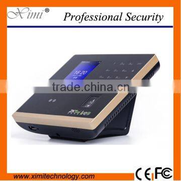 Standalone wifi network and rfid card reader face time clock face and fingerprint recognition biometric time attendance