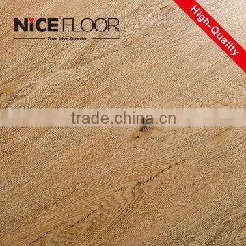 TUV assessed German Technology 12mm HDF laminated flooring China supplier