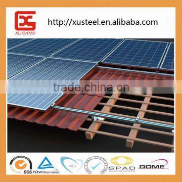 Tile roof solar panel pv mount kit