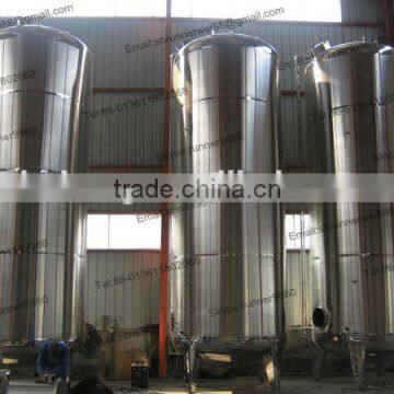 Mirror finished kerosene storage tank with insulation