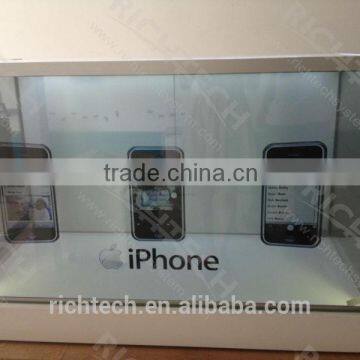Richtech Transparent LCD Glass Display Cabinet With Video Advertising photo-2