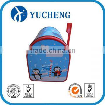 Irregular Gift Small Mailbox Metal Can Tin Box photo-2