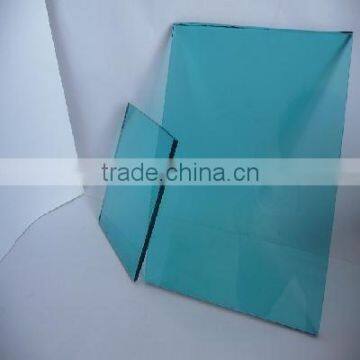 Blue float glass