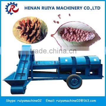 multifunctional pine nut seed removing machine