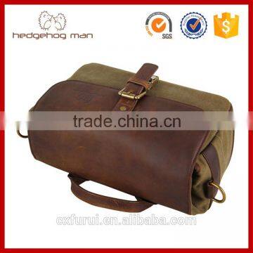 2016 Fashion HEDGEHOG MAN Handmade Genuine vintage leather camera bag