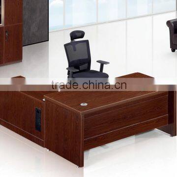 Latest L shape Wood Executive Table,MDF Office Table,CEO Office Desk