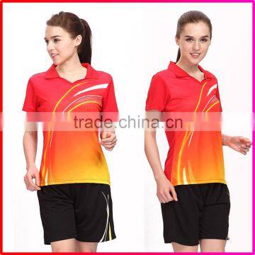 Men Women Badminton Sportswear Clothes Jersey , Badminton Shirt Apparel, Badminton Wear