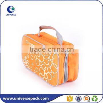 OEM fashion waterproof small nylon cosmetic bag with zipper