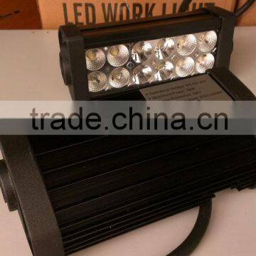 ShengWell Auto factory directly 12month warranty 36w 7" dual row epistar 10--32v epistar ip68 led light bar