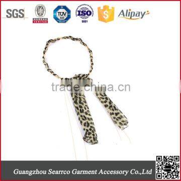 Leopard Fabric Belt photo-3