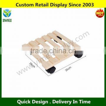 Wood Rack Shelf, Speaker Display Stand Rack Decorative Trays Flower Pot Stand Pine Wood Stand Shelving YM6-381