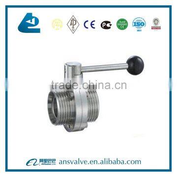 Sanitary Threaded Butterfly Valve photo-2