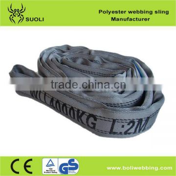 4T Polyester round sling (soft lifting sling) endless round sling