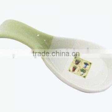 Glazed Porcelain soup ladle