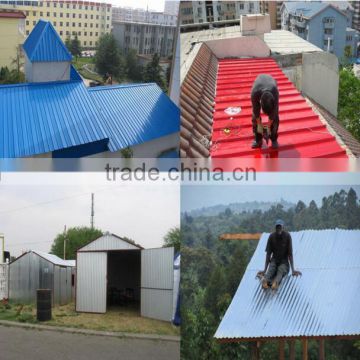 12 14 16 18 22 24 26 28 gauge thickness galvanized corrugated steel roofing sheet