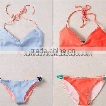 Simple design young girl sexy bikini