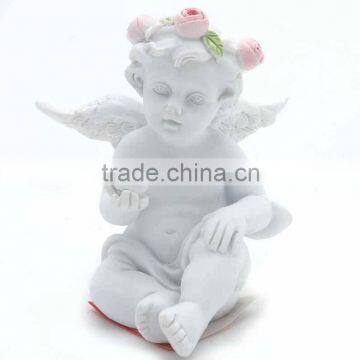 New arrival mini size polyresin resinic resin angel figurine