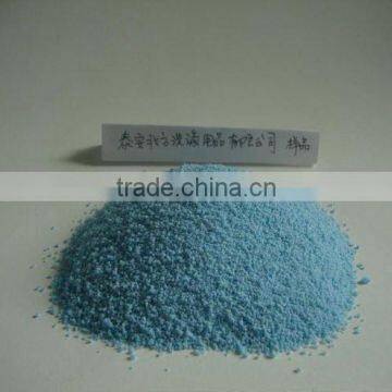 blue color washing powder