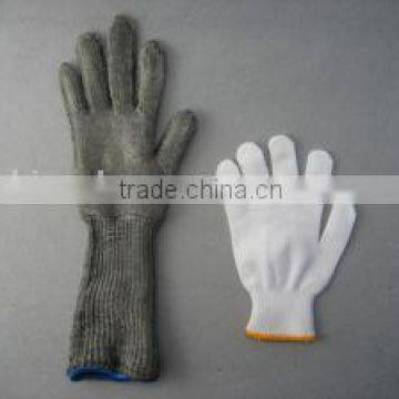 Metal Mesh Cut Resistant Level 5 Long Sleeve Glove