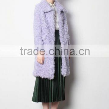 New Arrival Kalgan Sheepskin Fur Coat