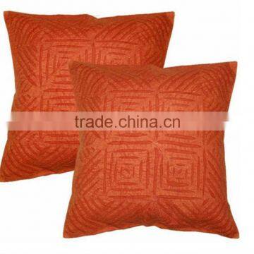 HOME FURNISHING PRODUCTS GORGEOUS INDIAN HANDMADE APPLIQUE WORK CUSHION COVERS