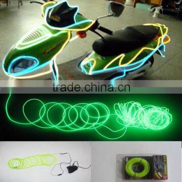 2.3mm 3.2mm el Glowing Wire/ Led Light Rope el Glowing Cable/ EL Chasing Wire photo-6