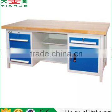 China TJG Wood Desktop Top Combination Workshop Combination Cabinet Type Workbench