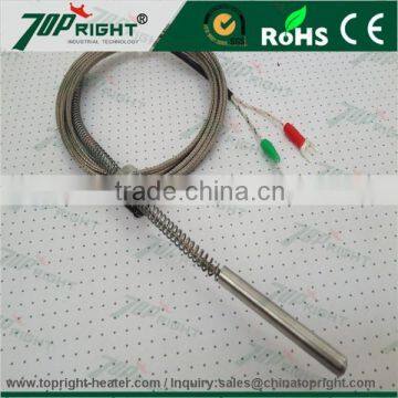 best-quality mineral insulated k type thermocouple with plain stem