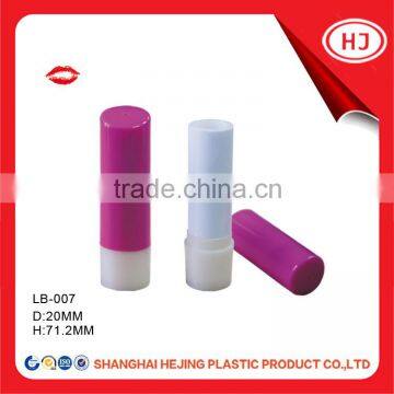 Empty red color lip balm case lip balm tube for lip care use