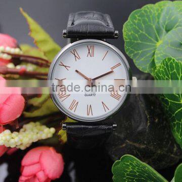 New arrival Japan/China movement leather watches man watch