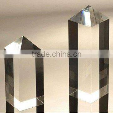 crystal blank block for custom laser engraving gift