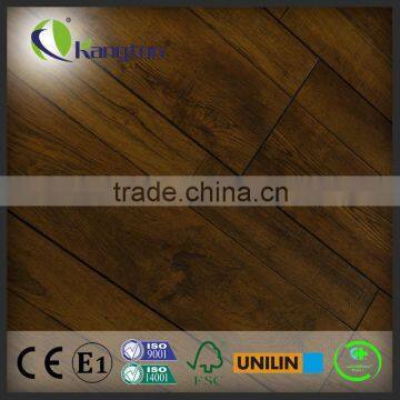 12.3mm thickness U Groove random distressed oak Laminate wood flooring