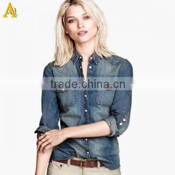 LADY DENIM SHIRT