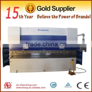 CNC angle iron bending machine ,press brake WE67K-125/3200