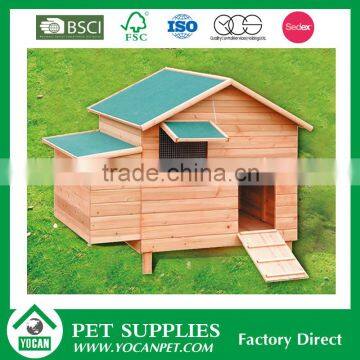 Easy Clean outdoor cheap wooden chicken coop