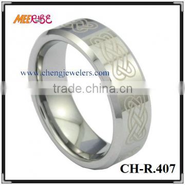 Laser pattern wholesale celtic jewelry manufacturers irish celtic engagement ring,celtic knot ring