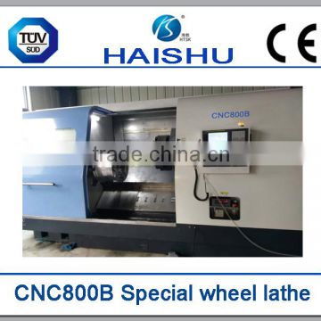 high quality CNC800B cnc machine for making car wheels